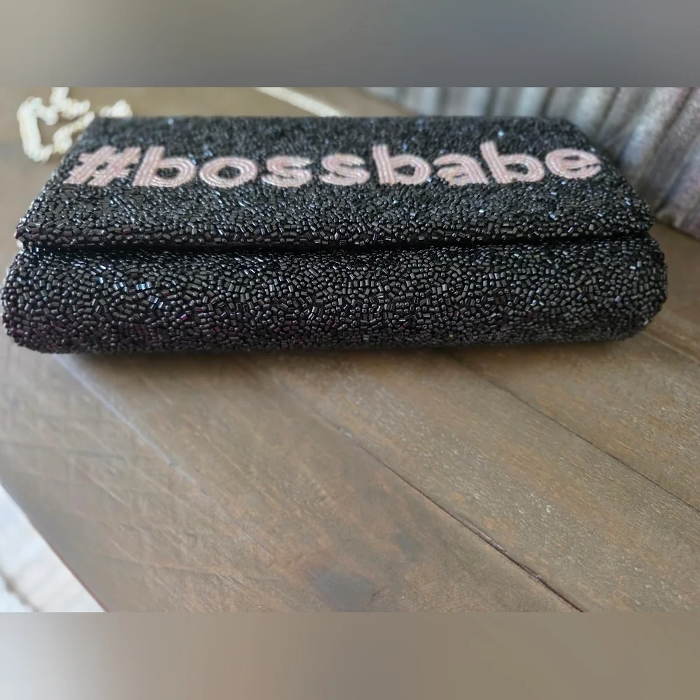 Islands To East Side Beaded #Bossbabe Crossbody/Clutch